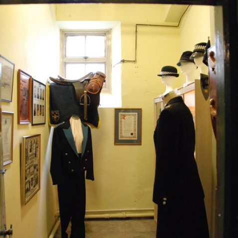 Displays of uniforms | Photo by Tony Mould