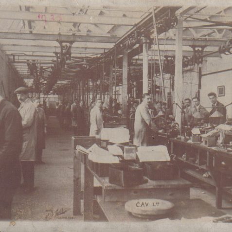 Machine Shop 1920's | From the private collection of Peter Groves