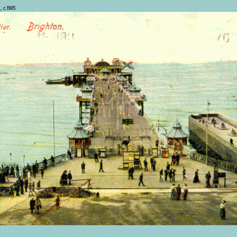 Palace Pier c1905 | From the 'My Brighton' exhibit