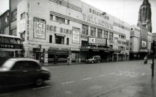 Photograph of the Brighton Palladium | From the private collection of Trevor Chepstow