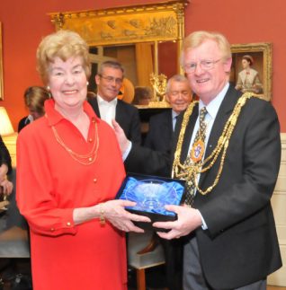 Councillor Pat Drake and Councillor Geoffrey Wells | Photo by Tony Mould