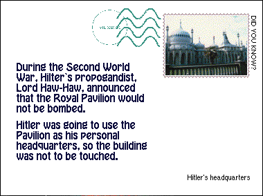 Royal Pavilion and Hitler | 'Did you know?' from the 'My Brighton' exhibit