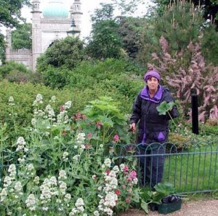 Gardener at the Royal Pavilion | Photo by John Desborough