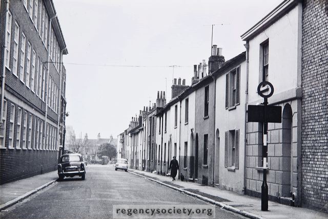 Pelham Street photographed in 1962 | Image reproduced with kind permission of The Regency Society and The James Gray Collection