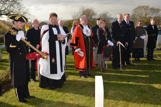 A service to launch the Royal British Legion Poppy Appeal | Photo by Tony Mould