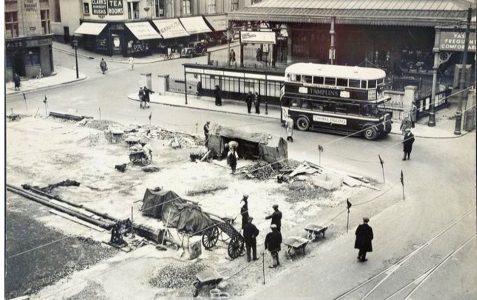 Demolition in 1935