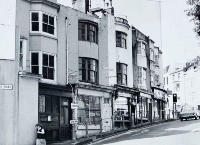 Queens Road Quadrant 1982 | Image reproduced with kind permission of The Regency Society and The James Gray Collection