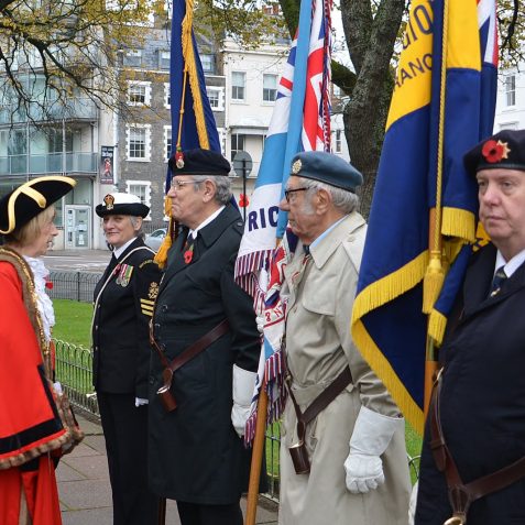 Remembrance ceremony 2015 | ©Tony Mould:copyright protected