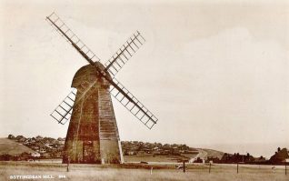 Rottingdean Windmill in 1936. | From the private collection of Tony Drury