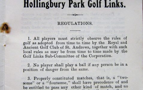 6 - The original Regulations 1910