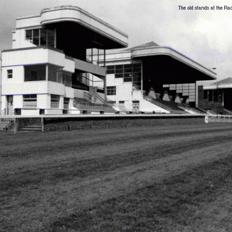 The old stands at the Racecourse, c1960 | From a private collection