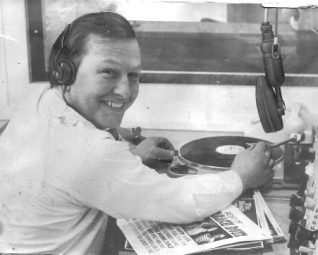 Mike Matthews Radio Brighton producer/presenter | From the private collection of Mike Matthews