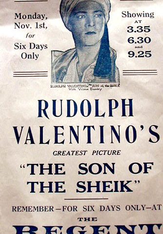 1926 original film flyer for 