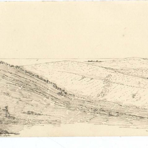 Road to the Dyke, September 28th 1848 | From the private collection of Jan Hill