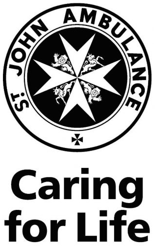 St John Ambulance - Caring for Life | Logo supplied by Terry Wing