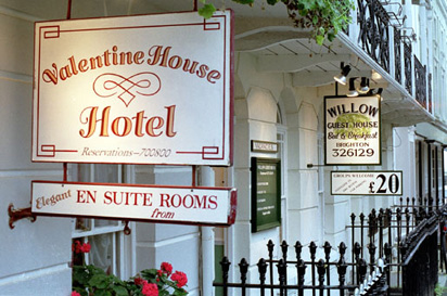 Hotel boards, Russell Square, Brighton, December 2000 | Image courtesy of www.imagesbrighton.comCopyright © David Gray 2000-2003. All rights reserved.