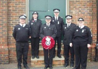 Members of Brighton Division at the 2003 Service of Remembrance | Photo copyright of St John Ambulance