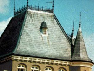 Welsh slate roof