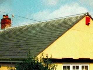 Westmoorland slate roof