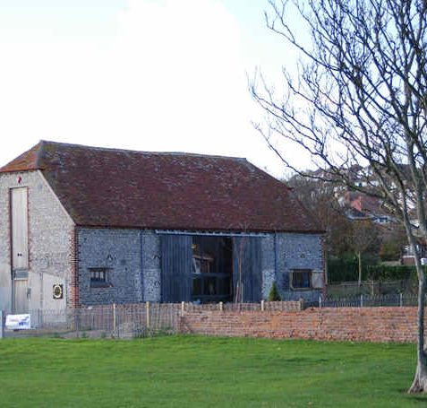 Restored farm buildings