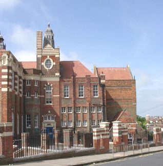 Entrance to the St. Luke's Senior Boys School | Photo by Robert Green