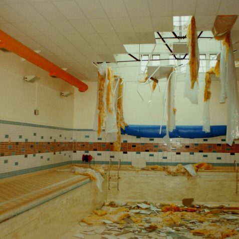 St Luke's Pool after the hurricane | Photo by Bill Humphries