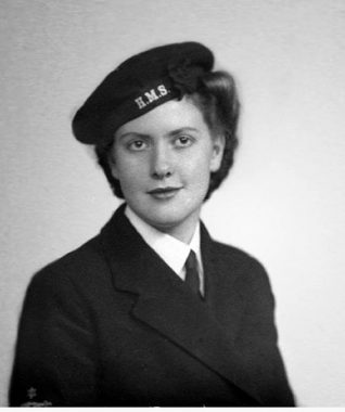 WRNS (T) Barbara Sugden in 1943 | From the private collection of Barbara Hopkins