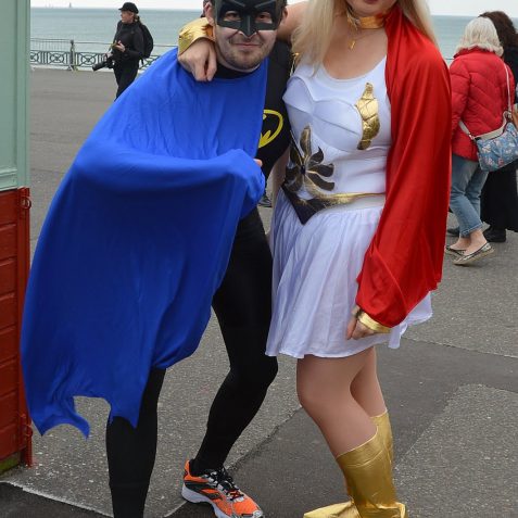 Super Heroes run for Pass it on Africa | Photo by Tony Mould