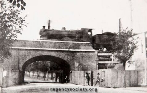Reconstruction of the railway bridge