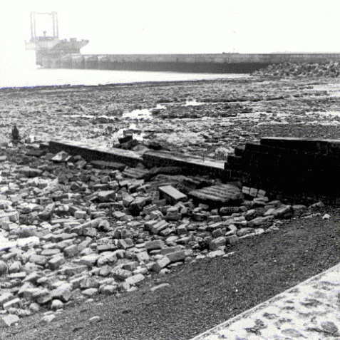 Damage around the storm swept beach | Image from the 'My Brighton' exhibit