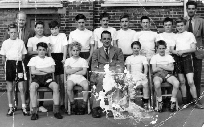 St Luke's School Boxing Team 1951-52 | From the private collection of Kathleen Catt