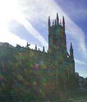 Photograph of St Peter's Church in the sunlight