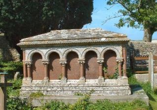 Photograph of the monument to the Jex-Blake family | Photo by Jennifer Drury