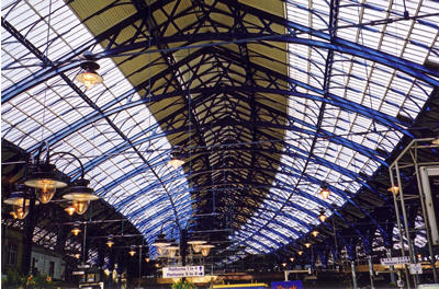 The Station Roof deserves a mention of its own. A fantastic restoration job on a major local landmark. I took this photo when they first took the wraps off. | Photo by Jeremy Nicolson