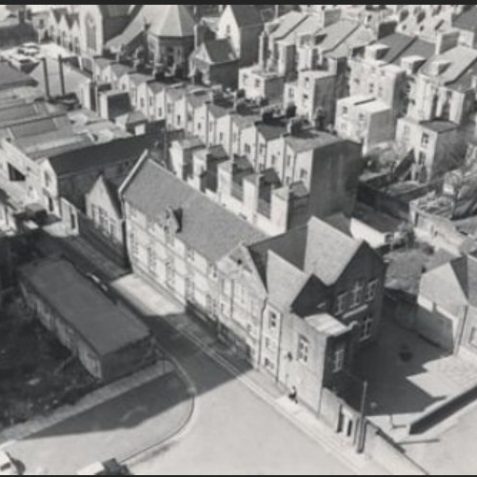 Taken from the high rise in Hereford Street | From the private collection of Peter James