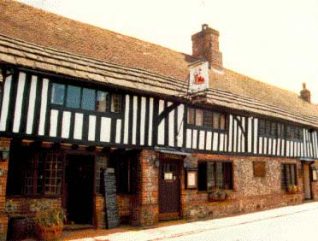 Timber framed building in Alfriston