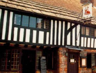 Timber framed building in Alfriston