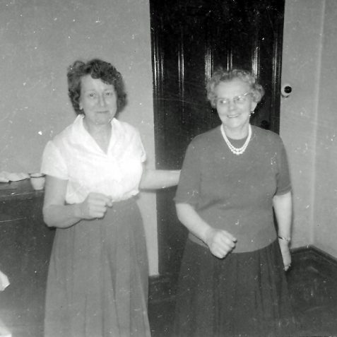 Staff Tea Room Mrs Hackett & Alice | From the private collection of John Leach
