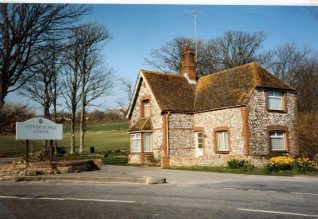 The lodge of Ovingdean Hall School today | Kindly loaned by Mr J G Davies