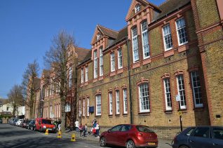 Connaught Road school:  click on image to open a large version in a new window | ©Tony Mould: images copyright protected