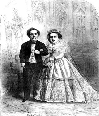 Illustration from the front cover of an 1863 edition of Harper's magazine.