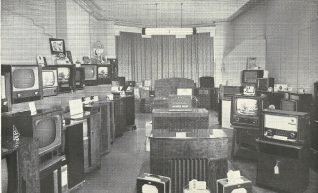 The television and radio department : click on image to open a large version in a new page | From the private collection of Josephine Braines