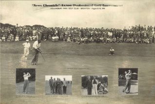 1949 Final putt on the 18th | HPGC Archive