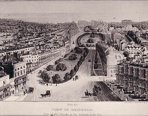 View of Brighton, 1839 | Image reproduced with permission from Brighton History Centre