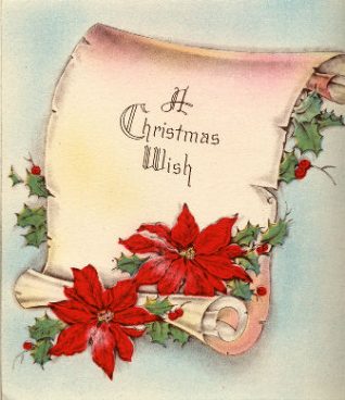 1940s Christmas card | From the private collection of Jennifer Drury