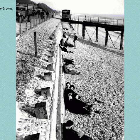 Volk's Railway, east of the Banjo Groyne, 1935 | Image gallery from the 'My Brighton' exhibit