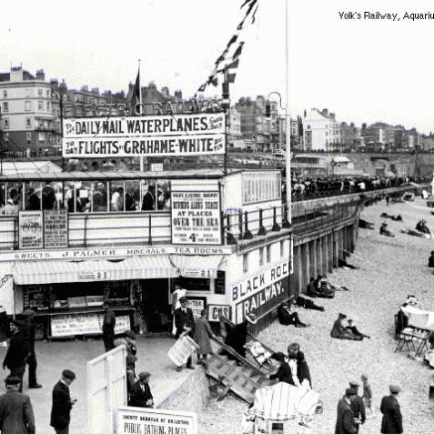 Volk's Railway, Aquarium station, 1912 | Image gallery from the 'My Brighton' exhibit