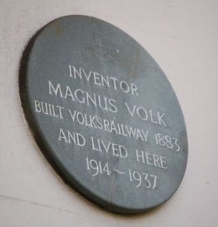 Magnus Volk's plaque | Photo by Tony Mould