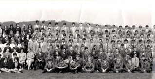 Westlain Grammar School 1968:  click on photo to open a large version in a new window | From the private collection of Dave Crockatt