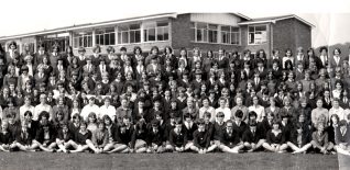 Westlain Grammar School 1968:  click on photo to open a large version in a new window | From the private collection of Dave Crockatt